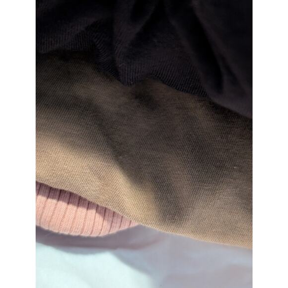 Lot of Six Pink Tan Brown Purple Blue Tee Shirts - Picture 9 of 11